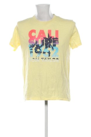 Ανδρικό t-shirt Tom Tailor, Μέγεθος M, Χρώμα Κίτρινο, Τιμή 9,99 €