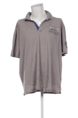 Мъжка тениска Unbranded, Размер 5XL, Цвят Сив, Цена 10,22 €