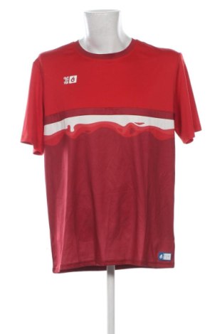 Ανδρικό t-shirt Unbranded, Μέγεθος XXL, Χρώμα Κόκκινο, Τιμή 11,99 €