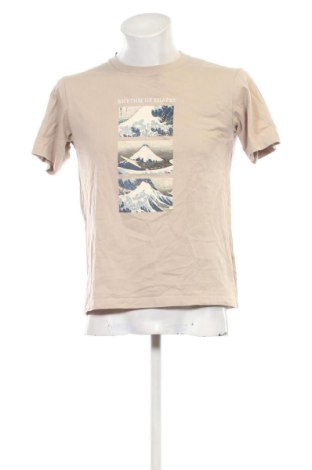 Мъжка тениска Unique, Размер S, Цвят Бежов, Цена 19,42 €
