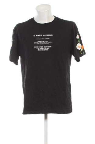 Мъжка тениска Zara, Размер XL, Цвят Черен, Цена 8,69 €