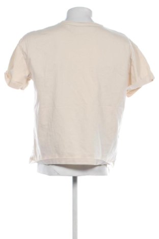 Męski T-shirt Zara, Rozmiar L, Kolor Beżowy, Cena 43,99 zł