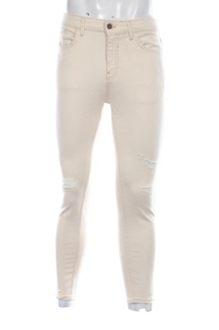 Мъжки дънки Pull&Bear, Размер M, Цвят Бежов, Цена 20,45 €