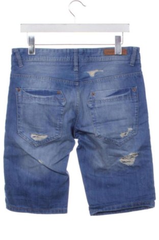 Pantaloni scurți de bărbați Bershka, Mărime M, Culoare Albastru, Preț 91,99 Lei