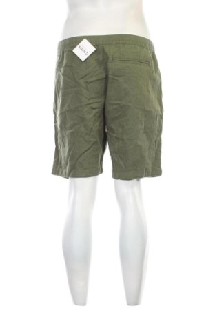 Ανδρικό κοντό παντελόνι Selected Homme, Μέγεθος L, Χρώμα Πράσινο, Τιμή 16,99 €