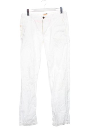 Pantaloni de bărbați BOSS, Mărime M, Culoare Alb, Preț 326,99 Lei