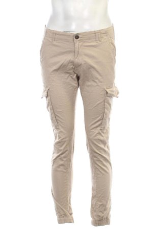 Pantaloni de bărbați Jack & Jones, Mărime M, Culoare Bej, Preț 129,99 Lei