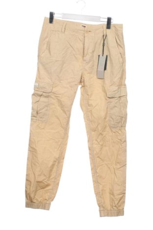 Férfi nadrág Tommy Jeans, Méret M, Szín Bézs, Ár 44 009 Ft