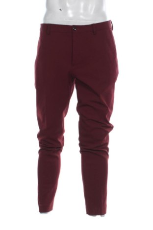 Мъжки панталон Zara, Размер L, Цвят Червен, Цена 17,89 €