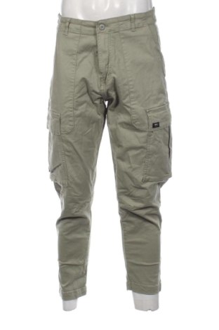 Мъжки панталон Zara, Размер M, Цвят Зелен, Цена 14,31 €
