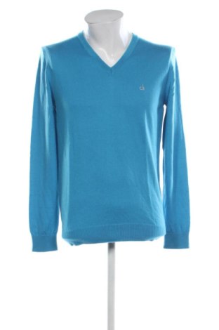 Męski sweter Calvin Klein, Rozmiar M, Kolor Niebieski, Cena 220,99 zł