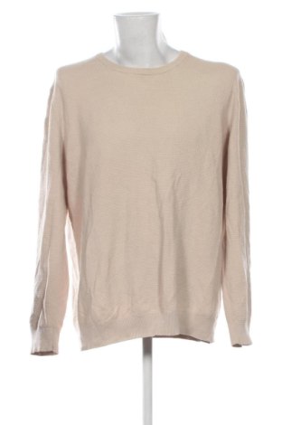 Мъжки пуловер Dressmann, Размер XXL, Цвят Бежов, Цена 25,05 €