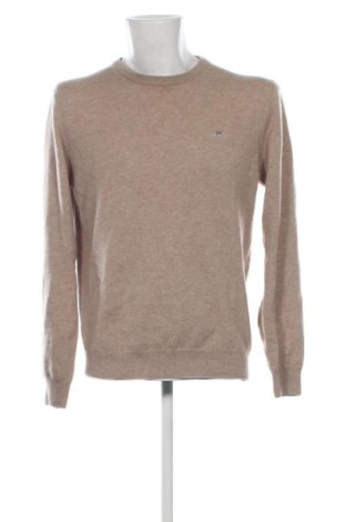 Мъжки пуловер Gant, Размер L, Цвят Бежов, Цена 115,04 €