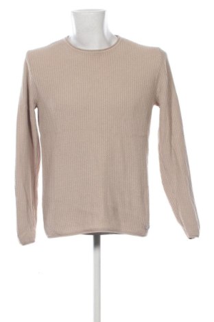 Мъжки пуловер Jack & Jones, Размер L, Цвят Бежов, Цена 21,47 €
