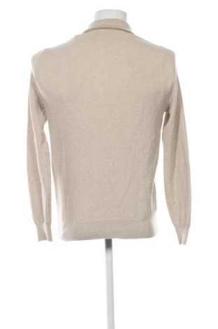 Мъжки пуловер Mango, Размер S, Цвят Бежов, Цена 39,88 €