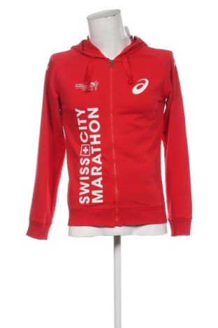Pánska mikina  ASICS, Veľkosť M, Farba Červená, Cena  28,18 €, #136428700