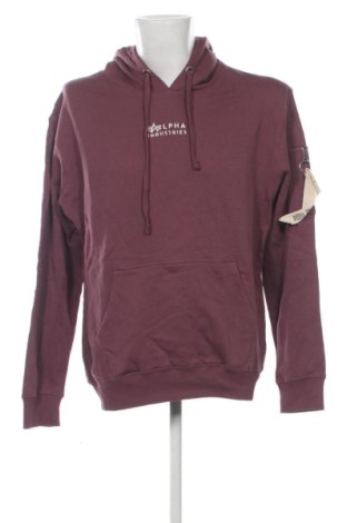 Мъжки суитшърт Alpha Industries, Размер XL, Цвят Розов, Цена 65,44 €