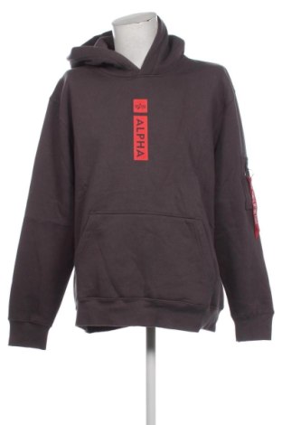 Мъжки суитшърт Alpha Industries, Размер 3XL, Цвят Сив, Цена 53,68 €