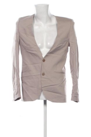 Herren Sakko Boohoo, Größe M, Farbe Beige, Preis 19,99 €, #136402393