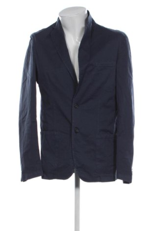 Мъжко сако Cotton&silk, Размер L, Цвят Син, Цена 30,16 €