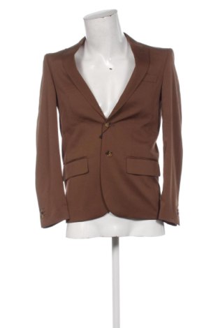 Herren Sakko Piazza Italia, Größe S, Farbe Braun, Preis € 62,99
