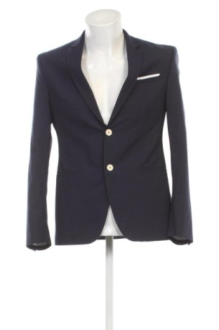 Herren Sakko Zara, Größe L, Farbe Blau, Preis 28,20 €