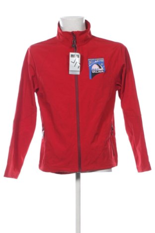 Herren Sportoberteil James & Nicholson, Größe M, Farbe Rot, Preis 41,99 €
