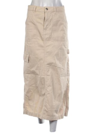 Spódnica Bershka, Rozmiar S, Kolor Beżowy, Cena 78,99 zł
