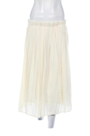 Fustă H&M, Mărime L, Culoare Ecru, Preț 44,99 Lei, #136389356