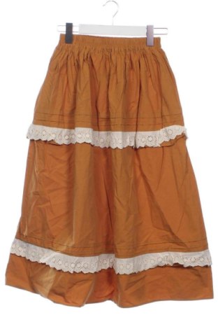Szoknya Unbranded, Méret XXS, Szín Sárga, Ár 9 289 Ft