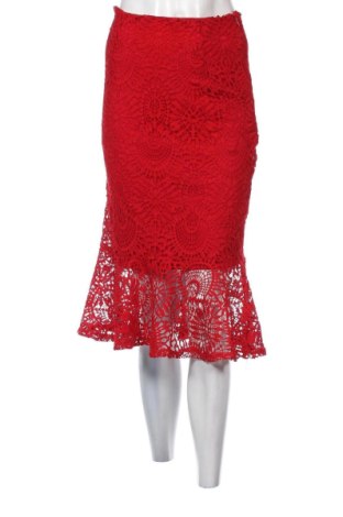 Fustă Zara, Mărime S, Culoare Roșu, Preț 63,99 Lei