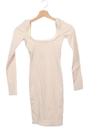 Sukienka Bershka, Rozmiar XS, Kolor ecru, Cena 104,99 zł