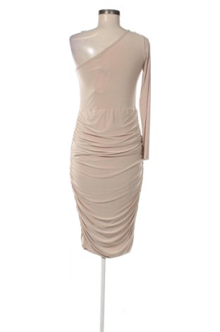 Kleid Boohoo, Größe M, Farbe Beige, Preis 41,99 €