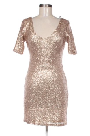 Kleid Boohoo, Größe L, Farbe Golden, Preis € 47,59