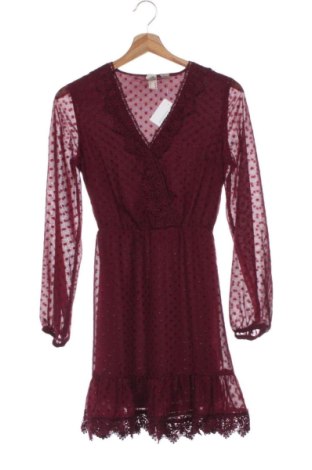 Φόρεμα H&M Divided, Μέγεθος XXS, Χρώμα Κόκκινο, Τιμή 20,00 €