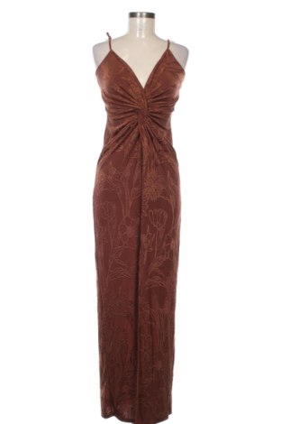 Kleid Mango, Größe L, Farbe Braun, Preis 27,99 €