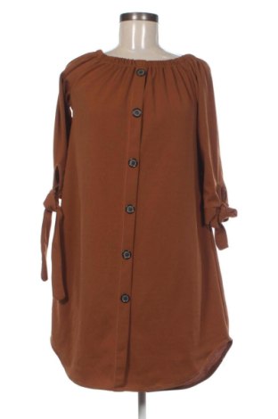 Рокля NEW COLLECTION, Размер L, Цвят Кафяв, Цена 25,05 €