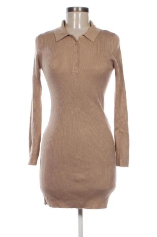 Kleid Stradivarius, Größe M, Farbe Beige, Preis 19,95 €