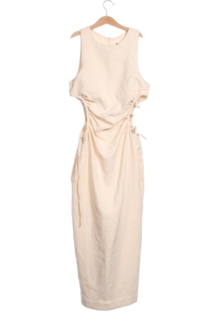 Kleid Zara, Größe S, Farbe Ecru, Preis 13,81 €