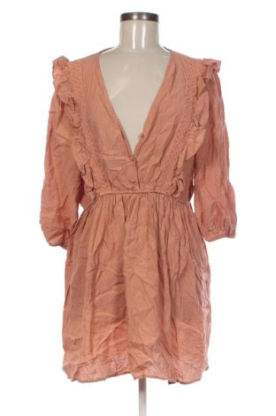 Kleid Zara, Größe XL, Farbe Braun, Preis 17,99 €