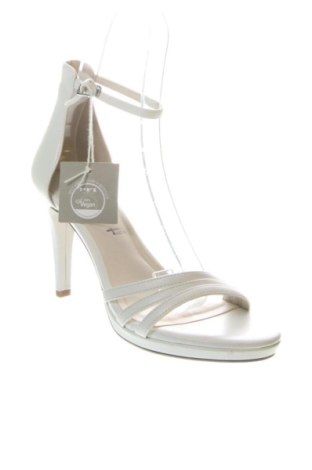 Σανδάλια Tamaris, Μέγεθος 38, Χρώμα Λευκό, Τιμή 56,99 €