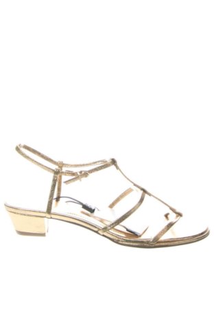 Sandalen Zara, Größe 40, Farbe Golden, Preis 32,00 €