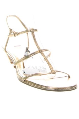 Sandalen Zara, Größe 40, Farbe Golden, Preis 32,00 €