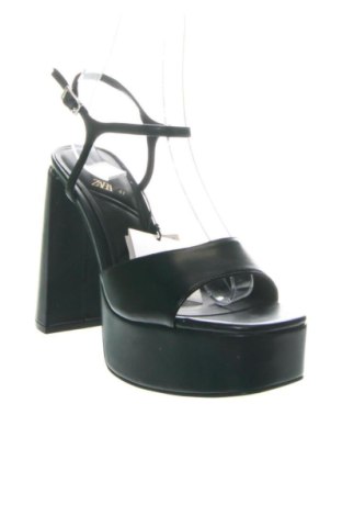 Σανδάλια Zara, Μέγεθος 41, Χρώμα Μαύρο, Τιμή 32,00 €
