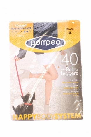 Punčocháče Pompea, Velikost XL, Barva Černá, Cena  489,00 Kč