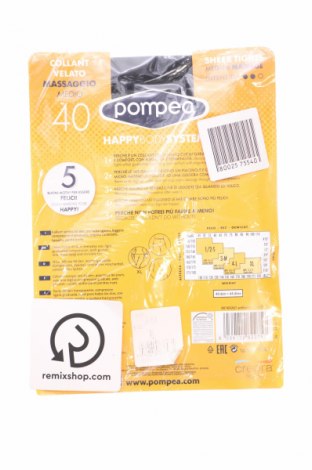 Punčocháče Pompea, Velikost XL, Barva Černá, Cena  489,00 Kč