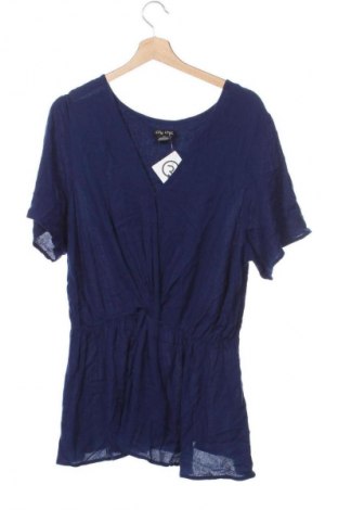 Γυναικεία μπλούζα City Chic, Μέγεθος XS, Χρώμα Μπλέ, Τιμή 1,99 €