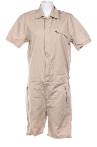 Дамски къс гащеризон Bershka, Размер M, Цвят Бежов, Цена 7,66 €