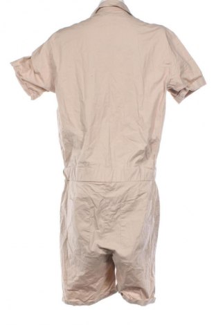 Дамски къс гащеризон Bershka, Размер M, Цвят Бежов, Цена 7,66 €