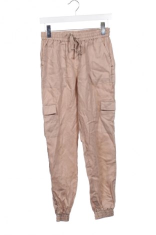 Damskie spodnie Sinsay, Rozmiar XS, Kolor Beżowy, Cena 24,99 zł